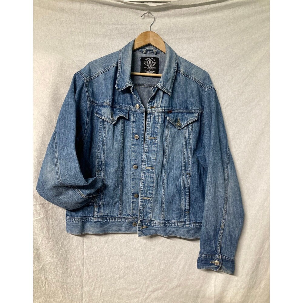 Monte carlo polo trucker jean jacket L